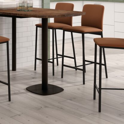 Ensemble table Lucca et tabourets BarLoft