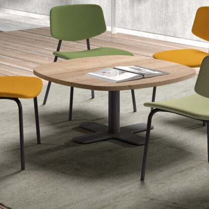 Ensemble table Spinner et chaises Lago Easy Chair