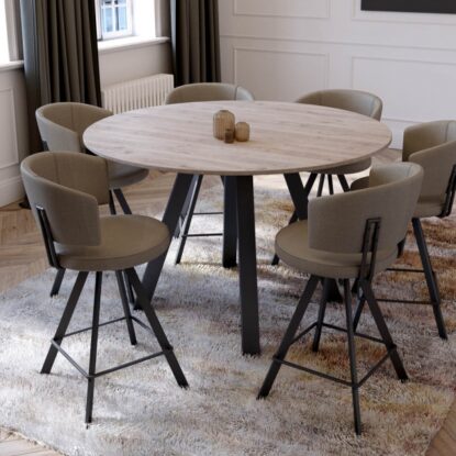 Ensemble table Veneto et tabourets BarAllure