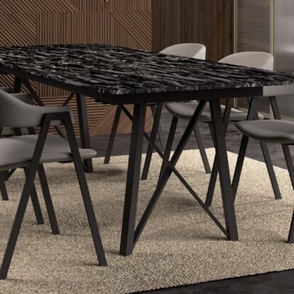 Ensemble table Wacko2.0 et chaises Arca