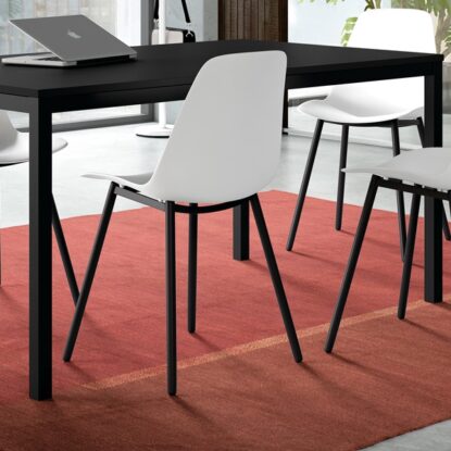 Set tafel Cobra en stoelen Claudio