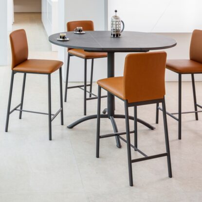 Set tafel Laser en barkrukken BarLoft