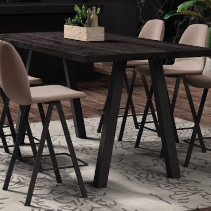 Set tafel Queen en barkrukken BarOna