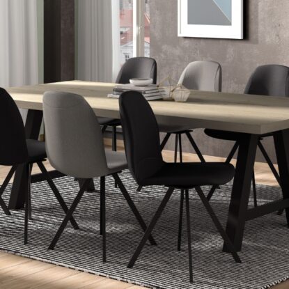 Set tafel Querido en stoelen Girona