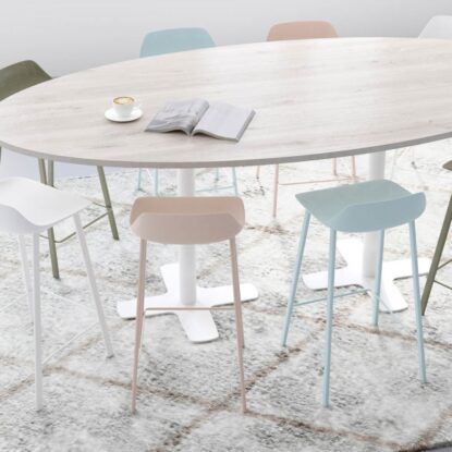 Set tafel Spinner2 en barkrukken BarLouis