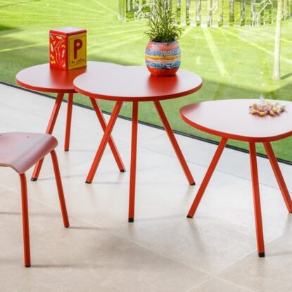 Tafelset Triple en stoelen College