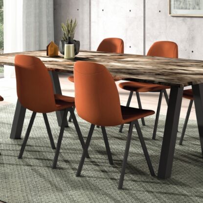 Set tafel Veneto en stoelen Ona