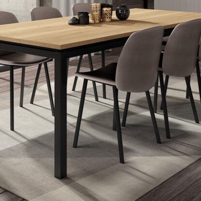 Set tafel Vicenza en stoelen Olivia